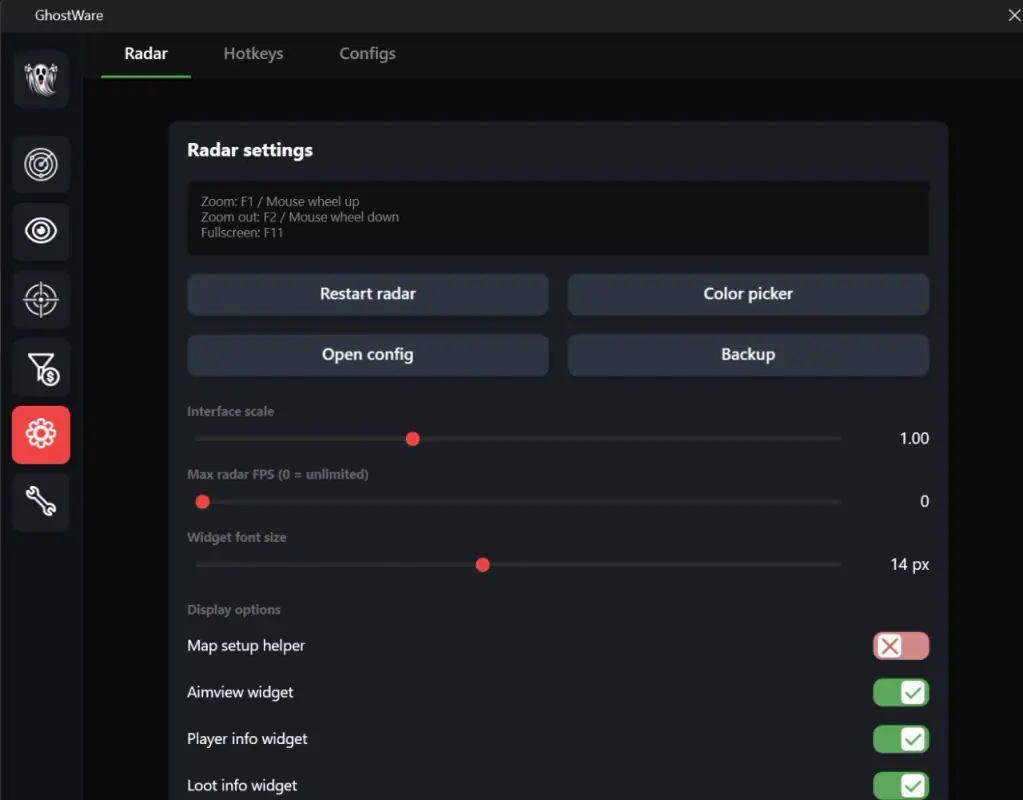 Ghostware EFT DMA — DMA CHEATS screenshot 5