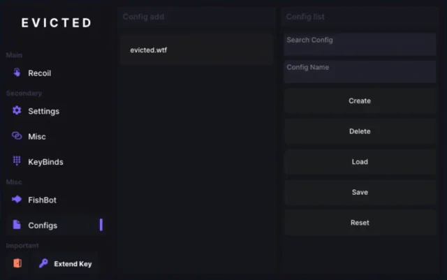 Evicted macros — Rust screenshot 2